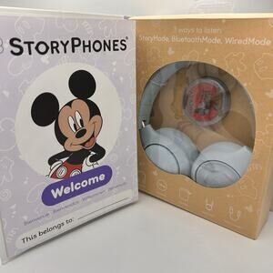 Disney StoryPhones Storytelling Bluetooth Wireless Kids Mickey Mouse